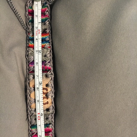 Leather faux  bracelet from Peru handmade new - Picture 3 of 3